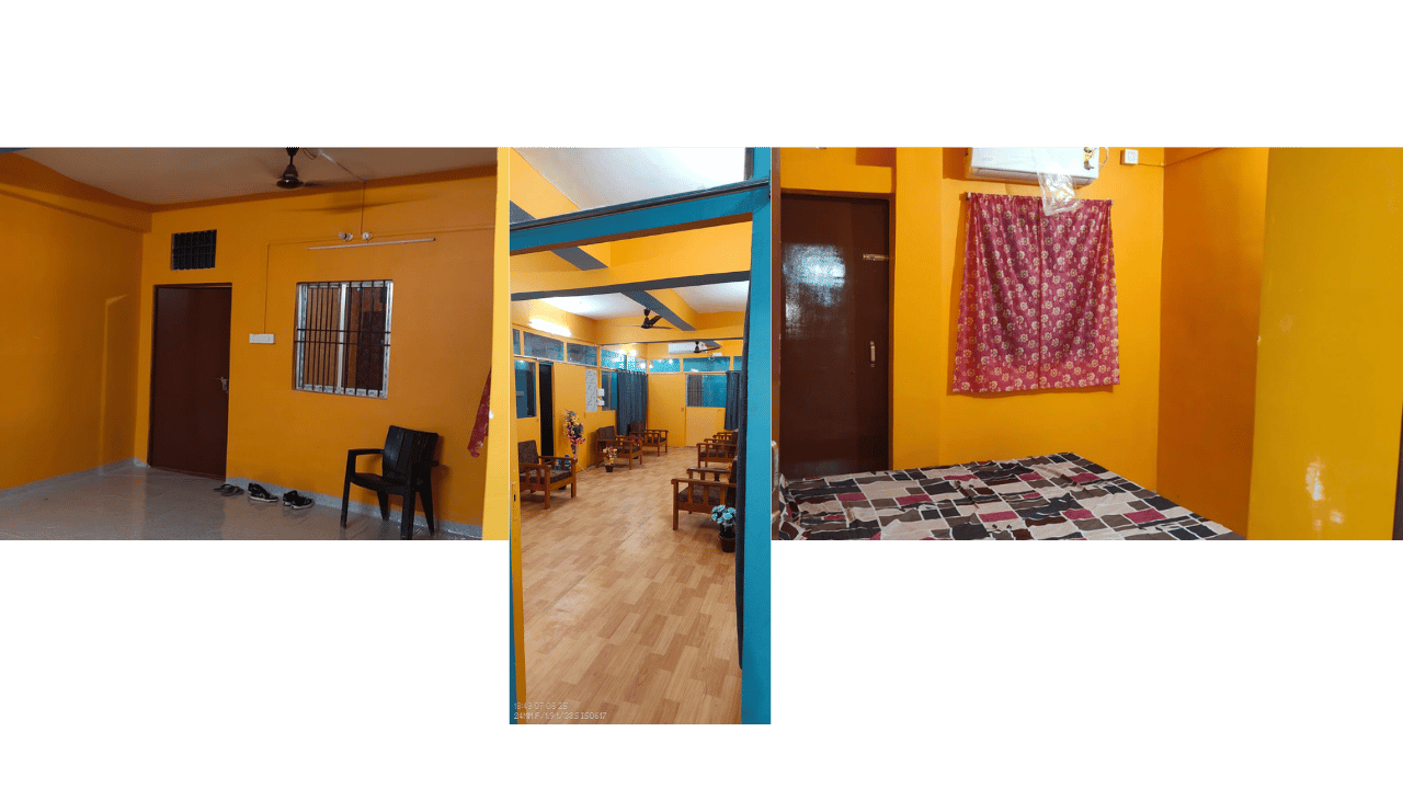 Room with Attached Washroom